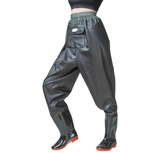 TOYZFRIENDY Atmungsaktive Half Body Wathose mit Rutschfester PVC Sohle Praktische Anglerhose für Herren Leichte Outdoorhose zum Fischen Bequem Robust Schwarz grün TOYZFRIENDY Atmungsaktive Half Body Wathose mit Rutschfester PVC Sohle Praktische Anglerhose für Herren Leichte Outdoorhose zum Fischen Bequem Robust Schwarz grün von TOYZFRIENDY