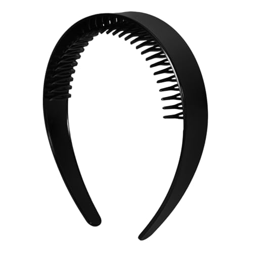 TOYZFRIENDY Breiter Französischer Haarreif mit Zähnen Langlebiges für Damen Rutschfestes Haarband mit Komfort Minimalistisches Design für Verschiedene Frisuren und Anlässe TOYZFRIENDY Breiter Französischer Haarreif mit Zähnen Langlebiges für Damen Rutschfestes Haarband mit Komfort Minimalistisches Design für Verschiedene Frisuren und Anlässe von TOYZFRIENDY