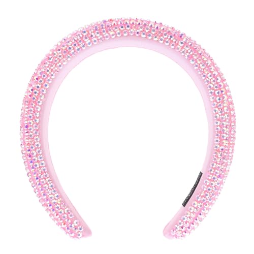 TOYZFRIENDY Breites Gepolstertes Haarband Damen mit Glitzernden Strasssteinen Weiches Schwamm Design Modisches Stirnband für Hochzeit Party Alltag und Festliche Anlässe TOYZFRIENDY Breites Gepolstertes Haarband Damen mit Glitzernden Strasssteinen Weiches Schwamm Design Modisches Stirnband für Hochzeit Party Alltag und Festliche Anlässe von TOYZFRIENDY