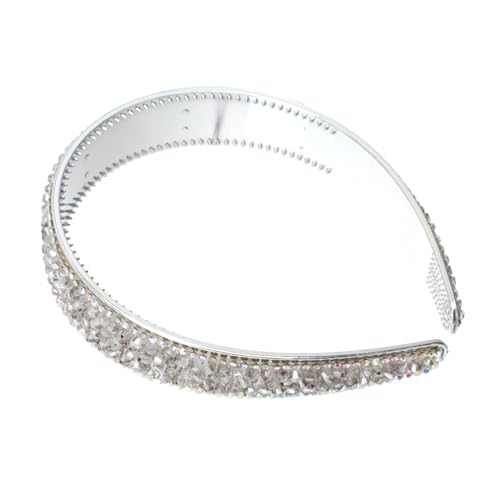 TOYZFRIENDY Breites Haarband mit Funkelnden Kristallperlen Leichtes Damen Haarschmuck Accessoire Eleganter Stirnband für Mädchen Haarband Komfortabel und Langlebig TOYZFRIENDY Breites Haarband mit Funkelnden Kristallperlen Leichtes Damen Haarschmuck Accessoire Eleganter Stirnband für Mädchen Haarband Komfortabel und Langlebig von TOYZFRIENDY