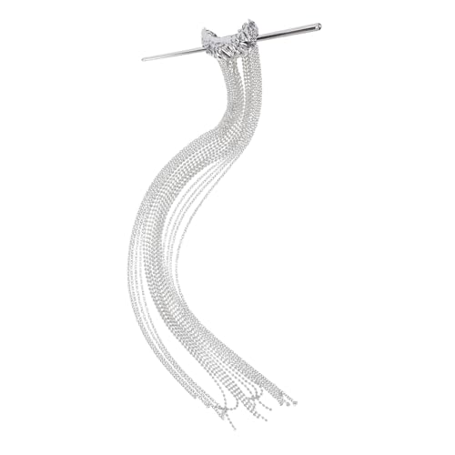 TOYZFRIENDY Chinesische Haarnadel mit Langem Tassel Leichter Haarschmuck für Hochzeiten und Feste Ergonomischer Haarnadelstab für Damen Traditionelles Design für Elegante Dutts und Chignons TOYZFRIENDY Chinesische Haarnadel mit Langem Tassel Leichter Haarschmuck für Hochzeiten und Feste Ergonomischer Haarnadelstab für Damen Traditionelles Design für Elegante Dutts und Chignons von TOYZFRIENDY
