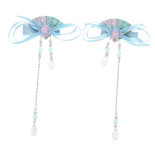 TOYZFRIENDY Chinesische Haarnadeln für Mädchen Traditionelle mit Blauen Quasten Langlebig Komfortabel Geeignet für Hanfu und Neujahrsfeiern Kindgerechte Stilvolle Accessoires TOYZFRIENDY Chinesische Haarnadeln für Mädchen Traditionelle mit Blauen Quasten Langlebig Komfortabel Geeignet für Hanfu und Neujahrsfeiern Kindgerechte Stilvolle Accessoires von TOYZFRIENDY