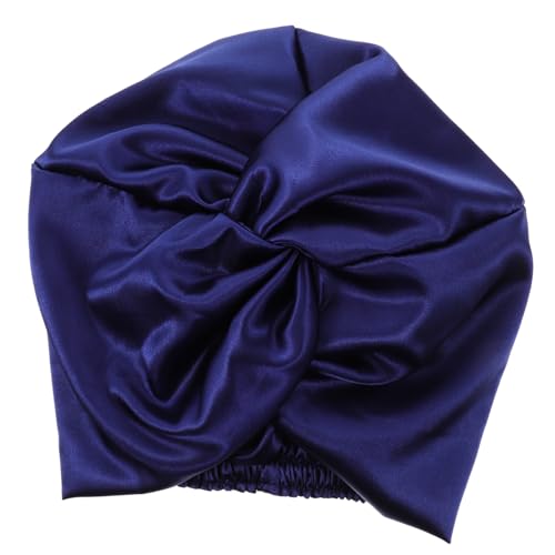 TOYZFRIENDY Damen Schlafhaube Doppelter Imitationsseide Schutzmütze Atmungsaktiv Hautfreundlich Für Lockiges Haar Nacht Haarschutz Duschhaube Für Schlaf Spa Make Up von TOYZFRIENDY
