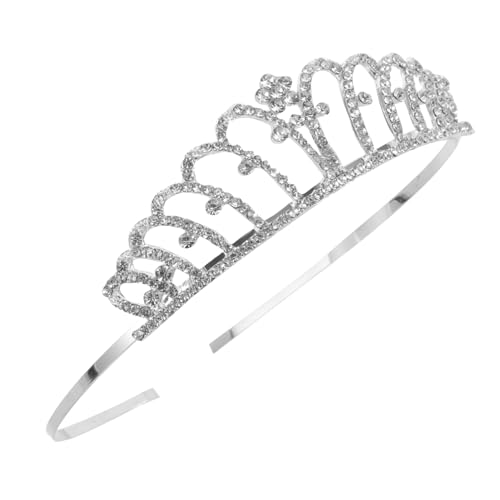 TOYZFRIENDY Diadem Haarschmuck mit Funkelnden Strasssteinen Leichtes Tiara Haarband für Mädchen Geburtstagskrone und Party Kopfschmuck Bequemes Accessoire für Besondere Anlässe und Geschenke TOYZFRIENDY Diadem Haarschmuck mit Funkelnden Strasssteinen Leichtes Tiara Haarband für Mädchen Geburtstagskrone und Party Kopfschmuck Bequemes Accessoire für Besondere Anlässe und Geschenke von TOYZFRIENDY