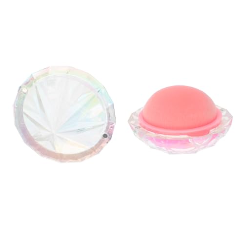 TOYZFRIENDY Diamond Shaped Foundation Brush mit Magnetischem Deckel Langlebiger Dichter Kosmetikpinsel für Flüssiges Make up Tragbar für Profi und Alltag als Geschenk für Frauen und Mädchen von TOYZFRIENDY