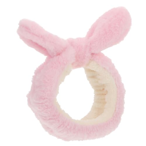 TOYZFRIENDY Elastisches Damen Haarband mit Kreativer Satinschleife Weiches Kosmetisches Stirnband zum Gesicht Waschen Verstellbares Spa Haarschmuck für Haartypen Rosa TOYZFRIENDY Elastisches Damen Haarband mit Kreativer Satinschleife Weiches Kosmetisches Stirnband zum Gesicht Waschen Verstellbares Spa Haarschmuck für Haartypen Rosa von TOYZFRIENDY