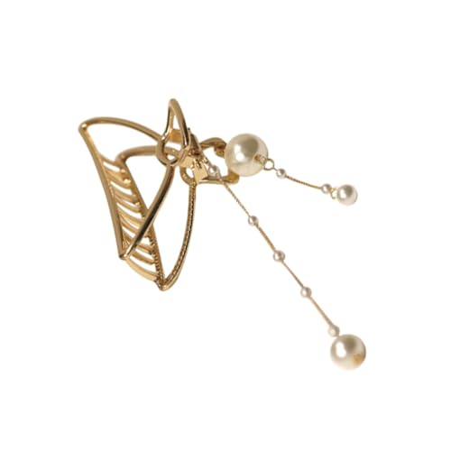 TOYZFRIENDY Elegante Haarklammer Damen mit Perlen und Tassel Langlebiger Leichter Haar accessoire für Hochzeit Party Alltag Vielseitig Einsetzbar und Modisch von TOYZFRIENDY