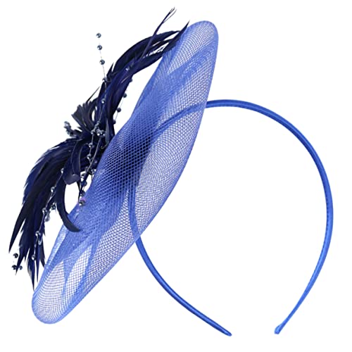 TOYZFRIENDY Eleganter Haarreif Netzstoff Kopfschmuck für Party Hochzeit Cocktail Damen Festlich Zubehör von TOYZFRIENDY