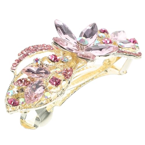 TOYZFRIENDY Eleganter Haarschmuck Damen Spring Haarclip mit Funkelnden Strassblumen Stabiler Federklemme für Sicheren Sitz Dekorativer Haarspange für Pferdeschwanz und Festliche Anlässe TOYZFRIENDY Eleganter Haarschmuck Damen Spring Haarclip mit Funkelnden Strassblumen Stabiler Federklemme für Sicheren Sitz Dekorativer Haarspange für Pferdeschwanz und Festliche Anlässe von TOYZFRIENDY