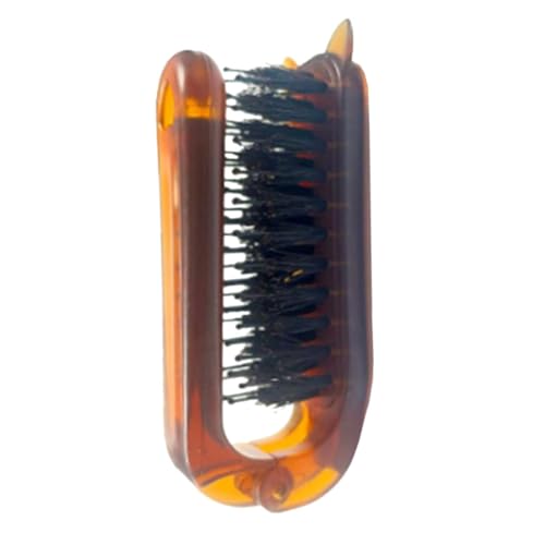 TOYZFRIENDY Faltbare Haarbürste Tragbarer Massagekamm Kompakter Transparenter Haarkamm für Damen und Herren Styling Tool für Reisen Zuhause und Langlebiges Material von TOYZFRIENDY