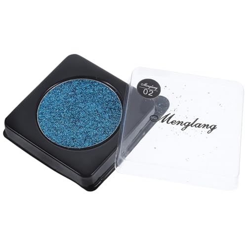 TOYZFRIENDY Glitzer Lidschatten Palette Blau Shiny DIY Bühnen Make up Glitzerpulver Augen Glitzer für Party Festival Hochzeit Masquerade von TOYZFRIENDY