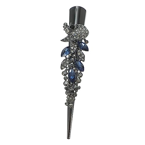 TOYZFRIENDY Große Haarklammer mit Funkelnden Kristallen Leichter Duckbill Haarclip Vintage Haarschmuck für Damen Geeignet für Dickes und Dünnes Haar Eleganter Haarhalter für Alltag und Party TOYZFRIENDY Große Haarklammer mit Funkelnden Kristallen Leichter Duckbill Haarclip Vintage Haarschmuck für Damen Geeignet für Dickes und Dünnes Haar Eleganter Haarhalter für Alltag und Party von TOYZFRIENDY