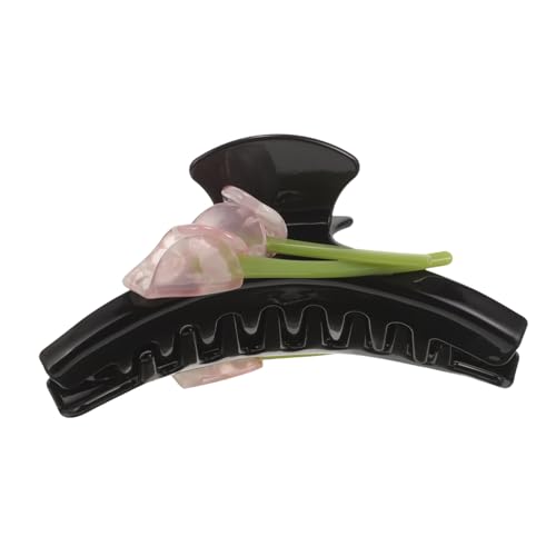 TOYZFRIENDY Große Haarspange Blumen Haarklammer Stabile Haarklammer für Dickes und Feines Haar Damen Haarschmuck Schwarz Blumendekor Sicher und Langlebig TOYZFRIENDY Große Haarspange Blumen Haarklammer Stabile Haarklammer für Dickes und Feines Haar Damen Haarschmuck Schwarz Blumendekor Sicher und Langlebig von TOYZFRIENDY