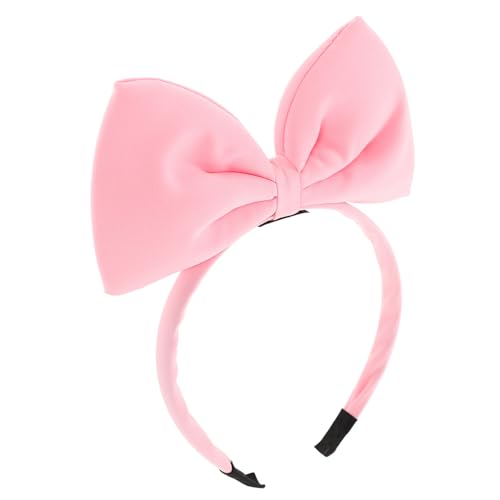 TOYZFRIENDY Großer Schleifen Haarreif für Damen Stilvolles Haaraccessoire für Partys und Besondere Anlässe Design Rosa Hochwertige Verarbeitung und Langlebige Materialien für und Mädchen von TOYZFRIENDY