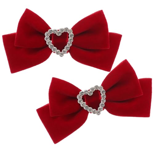 TOYZFRIENDY Haarklammern mit Samt schleife Rutschfest Langlebig Modische Haarspangen für Mädchen Bunte Accessoires für Alltag und Festliche Anlässe TOYZFRIENDY Haarklammern mit Samt schleife Rutschfest Langlebig Modische Haarspangen für Mädchen Bunte Accessoires für Alltag und Festliche Anlässe von TOYZFRIENDY