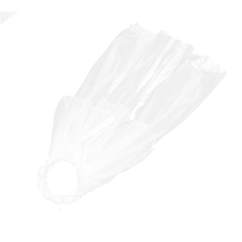 TOYZFRIENDY Haarreif mit Schleier Weißes Spitzen blumen haarband Verstellbar Komfortabel und Langlebig für Mädchen Hochzeiten Geburtstagsfeiern Tanz und Festliche Anlässe von TOYZFRIENDY