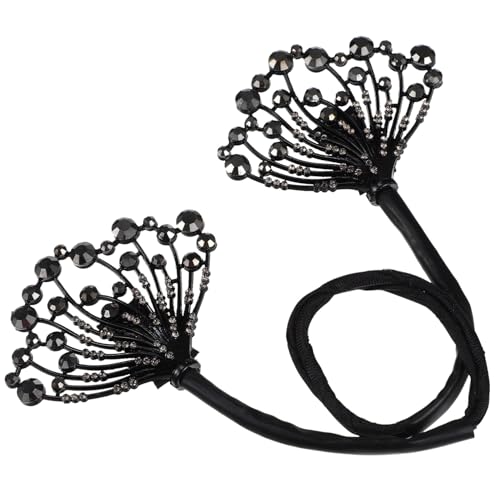 TOYZFRIENDY Haarspange Dutt Maker aus Wiederverwendbares Haarschmuck Tool für Frauen Einfach zu Fixierender Haarknoten Vielseitiges Styling für Alltag Party und Festliche Anlässe Schwarz mit von TOYZFRIENDY