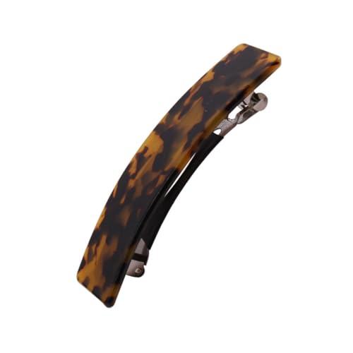 TOYZFRIENDY Kreative Acryl haarspangen Mädchen Haarschmuck Kaffee Farbton Einfache Haarklammern Zubehör Elegant für Alltag und Geschenk von TOYZFRIENDY