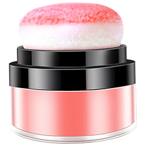 TOYZFRIENDY Locker Pudriger Blush mit Schwamm Mattierendes Kissen make up Ölkontrollierend Dreidimensionales Konturieren Natürliche Rosige Farbe Leicht Atmungsaktiv für Damen und TOYZFRIENDY Locker Pudriger Blush mit Schwamm Mattierendes Kissen make up Ölkontrollierend Dreidimensionales Konturieren Natürliche Rosige Farbe Leicht Atmungsaktiv für Damen und von TOYZFRIENDY