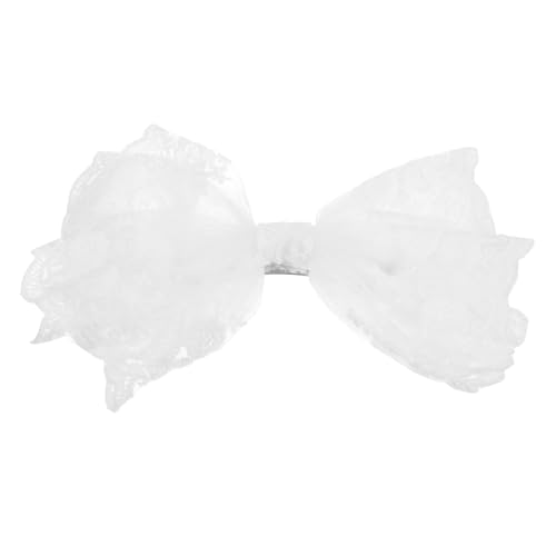 TOYZFRIENDY Mädchen Haarclip Weißer Spitzen Haarschmuck Frühling Haarklammer Charmanter Damen Zubehör für Hochzeit Party Karneval von TOYZFRIENDY