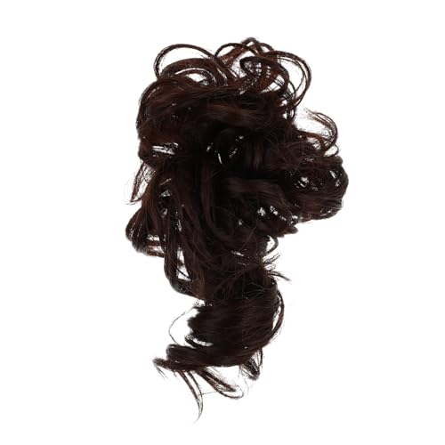 TOYZFRIENDY Messy Bun Haarknoten Haarteil aus Hitzebeständigem Synthetischem Seidenhaar Voluminöses Natürliches Dutt extensions für Damen Waschbar Weich Komfortabel für Alltag und von TOYZFRIENDY