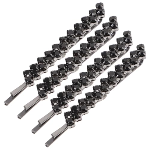 TOYZFRIENDY Metall Haarnadeln mit Strasssteinen Bobby Pins Haarschmuck für Frauen Schwarz Elegante Haarklammern für Hochzeit Party Alltag Langlebig und Modisch TOYZFRIENDY Metall Haarnadeln mit Strasssteinen Bobby Pins Haarschmuck für Frauen Schwarz Elegante Haarklammern für Hochzeit Party Alltag Langlebig und Modisch von TOYZFRIENDY