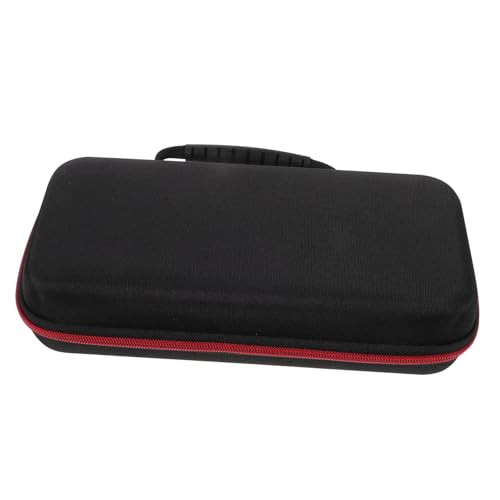 TOYZFRIENDY Mikrofon Aufbewahrungstasche Eva Schwarz Mikrofon Organizer Stoßfestes Langlebiges Karaoke Zubehör Kompaktes Mic Storage Case für Kabellose Mikrofone von TOYZFRIENDY