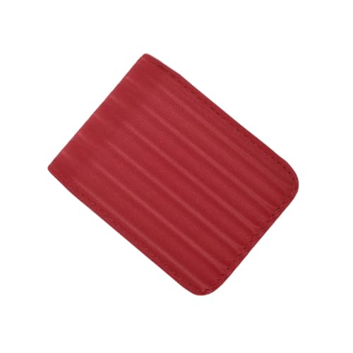 TOYZFRIENDY Mini Lippenstift Tasche mit Spiegel Kompakte Aufbewahrung Stilvoll und Praktisch Tragbar für Damen für Reisen Partys Shopping und Alltag Rotes Design von TOYZFRIENDY