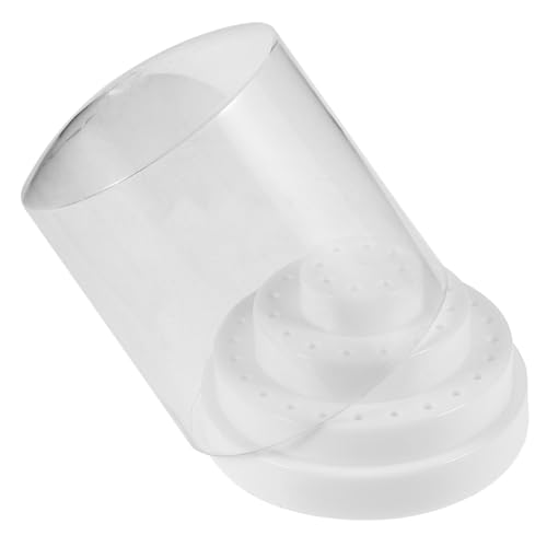 TOYZFRIENDY Nagelbohrer Aufbewahrungsbox aus Kunststoff Staubdicht Kompakt und Tragbar Organizer für Nagelfräser Bits Praktischer Nagelschleifkopf Halter für Maniküre Werkzeug Weiß TOYZFRIENDY Nagelbohrer Aufbewahrungsbox aus Kunststoff Staubdicht Kompakt und Tragbar Organizer für Nagelfräser Bits Praktischer Nagelschleifkopf Halter für Maniküre Werkzeug Weiß von TOYZFRIENDY