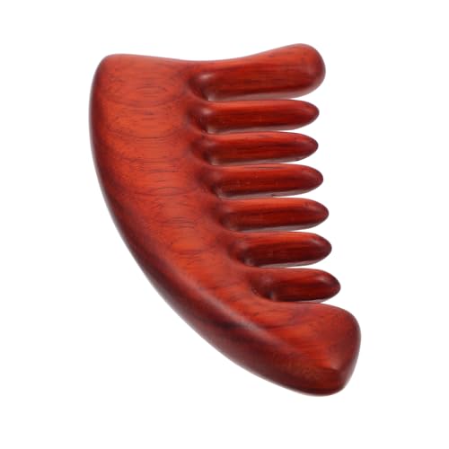 TOYZFRIENDY Natürliches Sandelholz Massagekamm für Haarpflege Langlebiger Holzkamm mit Glatter Oberfläche Stimuliert Kopfhaut Fördert Durchblutung Entwirrt Sanft Geeignet für Männer und von TOYZFRIENDY