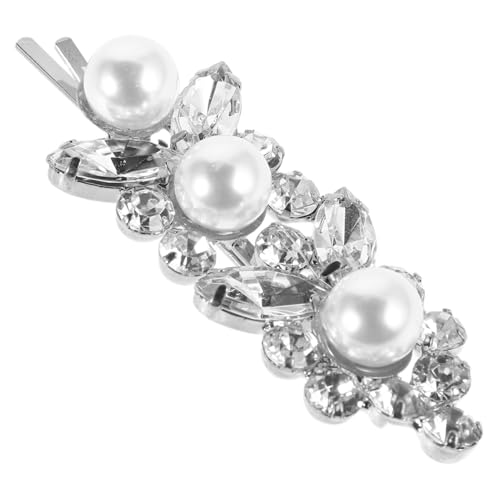 TOYZFRIENDY Perlen Haarspange für Frauen Vintage Stil Langlebiges Design für Braut Brautjungfernfrisuren Modischer Haarschmuck für Hochzeit und Festliche Anlässe von TOYZFRIENDY