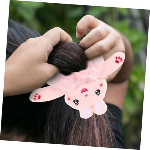 TOYZFRIENDY Plüsch Kaninchen Haargummi mit Starkem Elastikband Fester Sitz für Mädchen Süßer Haarschmuck für Pferdeschwanz und Dutt Flauschiger Haarring für Damen TOYZFRIENDY Plüsch Kaninchen Haargummi mit Starkem Elastikband Fester Sitz für Mädchen Süßer Haarschmuck für Pferdeschwanz und Dutt Flauschiger Haarring für Damen von TOYZFRIENDY