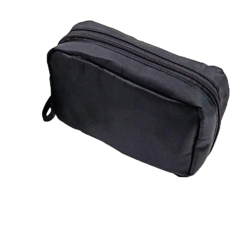 TOYZFRIENDY Portable Kosmetiktasche Damen Klein mit Mehreren Fächern Nylon Make up Reisetasche und Kulturbeutel für Urlaub Business Fitness Camping Leicht und Langlebig Zufällige Farbe von TOYZFRIENDY