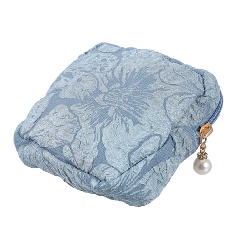 TOYZFRIENDY Reißverschluss-periodentasche Zarte Periodentasche Multifunktionale Kosmetiktasche Für Damenbinden-aufbewahrung Kleine Aufbewahrungstasche Mit Reißverschluss Für Damen von TOYZFRIENDY