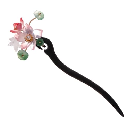 TOYZFRIENDY Retro Chinesischer Haarstab Lotusdesign Eleganter Haarschmuck für Damen Klassische Haarnadel im Vintage stil Dekorativer Haarschmuck für Hanfu und Festliche Anlässe von TOYZFRIENDY