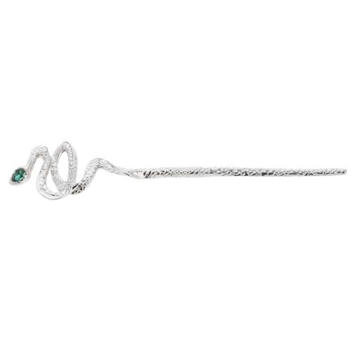 TOYZFRIENDY Schlangenförmige Haarnadel aus Metall Leichte Haarschmuck spange für Dutt und Hochsteckfrisuren Eleganter Haarschmuck für Damen Geeignet für Alltag Hochzeit Party und Festliche von TOYZFRIENDY
