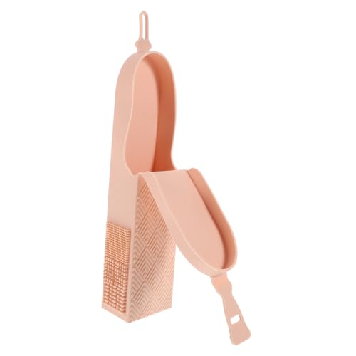 TOYZFRIENDY Silikon Make up Pinsel Organizer Reise Make up Pinselhalter Kosmetikkoffer Kompakt Leicht Tragbar für Pinsel und Kleine Kosmetikartikel für Unterwegs und Alltag von TOYZFRIENDY