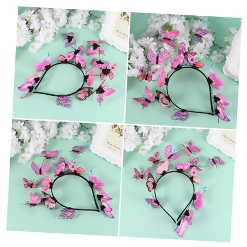 TOYZFRIENDY Simulierter Haarschmuck Schmetterlings Haarreif Damen Kopfband Verstellbar Leicht Komfortabel Für Hochzeit Party Festliche Anlässe TOYZFRIENDY Simulierter Haarschmuck Schmetterlings Haarreif Damen Kopfband Verstellbar Leicht Komfortabel Für Hochzeit Party Festliche Anlässe von TOYZFRIENDY