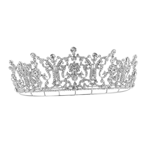 TOYZFRIENDY Sparkling Bridal Tiara mit Sicherem Langlebiger Legierung und Funkelnden Strasssteinen Hochzeitskrone für Brautfrisuren für Outdoor Zeremonien und Festliche Anlässe TOYZFRIENDY Sparkling Bridal Tiara mit Sicherem Langlebiger Legierung und Funkelnden Strasssteinen Hochzeitskrone für Brautfrisuren für Outdoor Zeremonien und Festliche Anlässe von TOYZFRIENDY