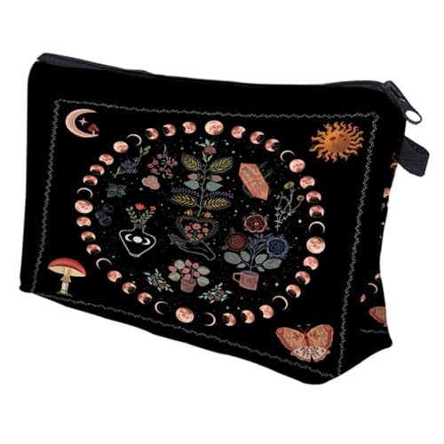 TOYZFRIENDY Tragbare Kosmetiktasche mit Reißverschluss Geräumiger Kulturbeutel für Damen Vielseitige Reise Make Up Tasche aus Robustem Material für Business Camping und Alltag von TOYZFRIENDY