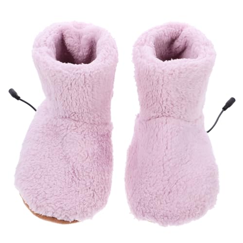 TOYZFRIENDY USB Beheizbare Fußwärmer Schuhe Praktische Schnelle Wärme Rutschfestes Design Angenehm bei Kalten Füßen Wiederaufladbar Leicht und Tragbar für Winter und von TOYZFRIENDY