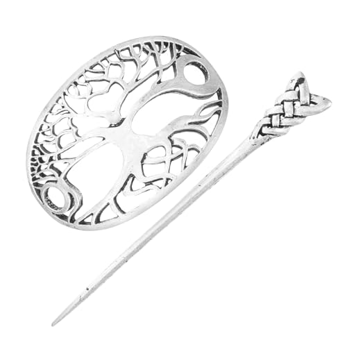 TOYZFRIENDY Vintage Haarnadel Dutt Haar manschette für Damen Minimalistischer Ponytail Clip Langlebiger Haarschmuck für Alltag und Festliche Anlässe Einfach zu Befestigen Robust und Modisch von TOYZFRIENDY