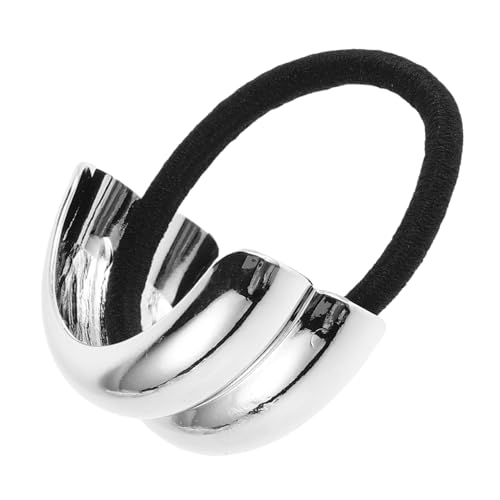 TOYZFRIENDY Vintage Metall Haarmanschette Geometrisches Haargummi aus Elastischer Legierung Vielseitiges Haarband für Pferdeschwanz und Modische Damen Robust und Verformungsbeständig Geeignet von TOYZFRIENDY