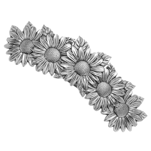 TOYZFRIENDY Vintage Sonnenblumen Haarspange aus Temperamentvoller Haarklammer für Frauen Geeignet für Dickes und Dünnes Haar Modisches Accessoire mit Keltischem Wikinger design als Geschenk von TOYZFRIENDY