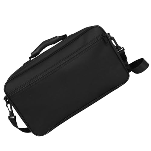 TOYZFRIENDY Wasserdichte Oxfordstoff Oboe Tasche Schultertasche Langlebig Robust Schutz für Oboen Transport Geeignet Schwarz Praktisch für Musiker von TOYZFRIENDY