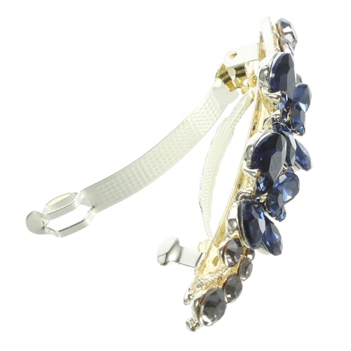 TOYZFRIENDY Wasserdichte Strass Haarspange Damen Kleine Rutschfeste Haarklammer mit Funkelnden Kristallen Eleganter Haarschmuck für Alltag und Büro Modischer Schmuck für Frauen von TOYZFRIENDY