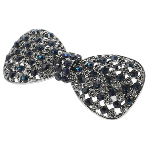 TOYZFRIENDY Haarspange Mit Schleife Und Strass Für Damen Als Haaraccessoire Für Dünnes Haar Passt Zu Verschiedenen Frisuren von TOYZFRIENDY