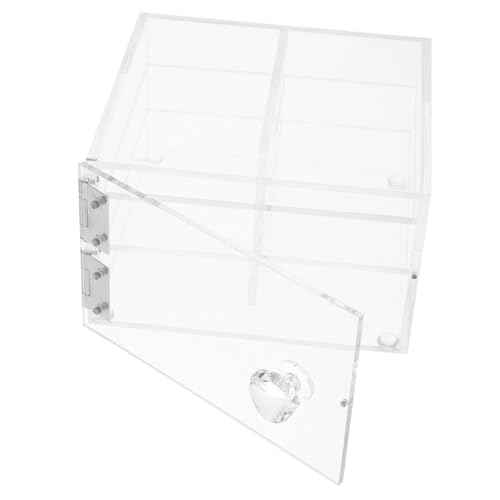 TOYZFRIENDY Wimpernbox für Falsche Wimpern Tragbare Aufbewahrungsbox Transparentes Design Leicht Praktisch Wimpern Organizer für Unterwegs von TOYZFRIENDY
