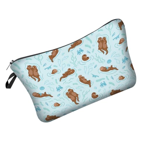 TOYZFRIENDY wasserdichte Kosmetiktasche mit Reißverschluss Stehender Kulturbeutel für Reise und Alltag Tragbarer Reise Toiletry Bag Praktischer Sundries Organizer für Damen und Herren von TOYZFRIENDY