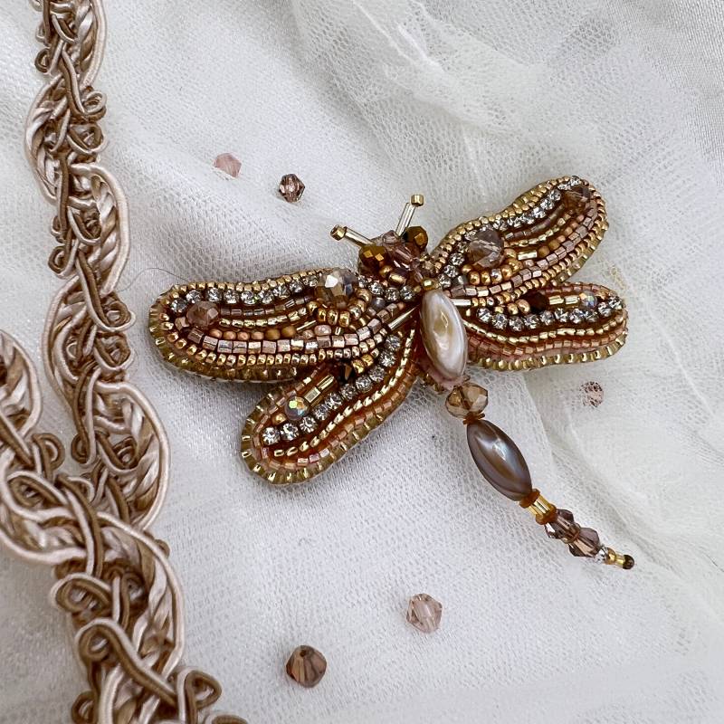 Libelle. Brosche in Gold Libelle. Brosche in Gold von TOmyARTcraft